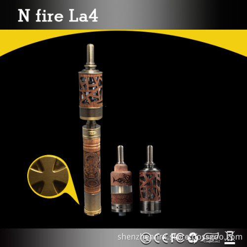 Wooden-Made Dry Herb Maxi E Cigarette E-Fire N-Fire La4 Atomizer